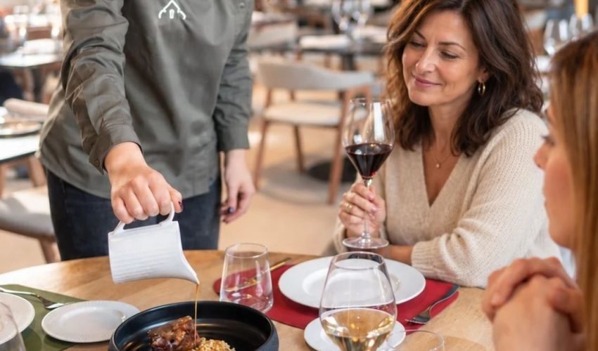 Platos de la nueva carta de otoño en el restaurante Finca Calderón en Requena
