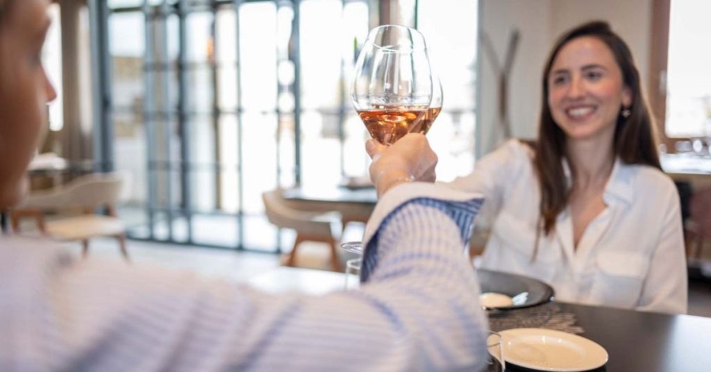 Wine selection from Raíces Ibéricas winery for food pairing at Finca Calderón restaurant